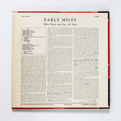 Miles Davis  / Early Miles 1951 & 1953