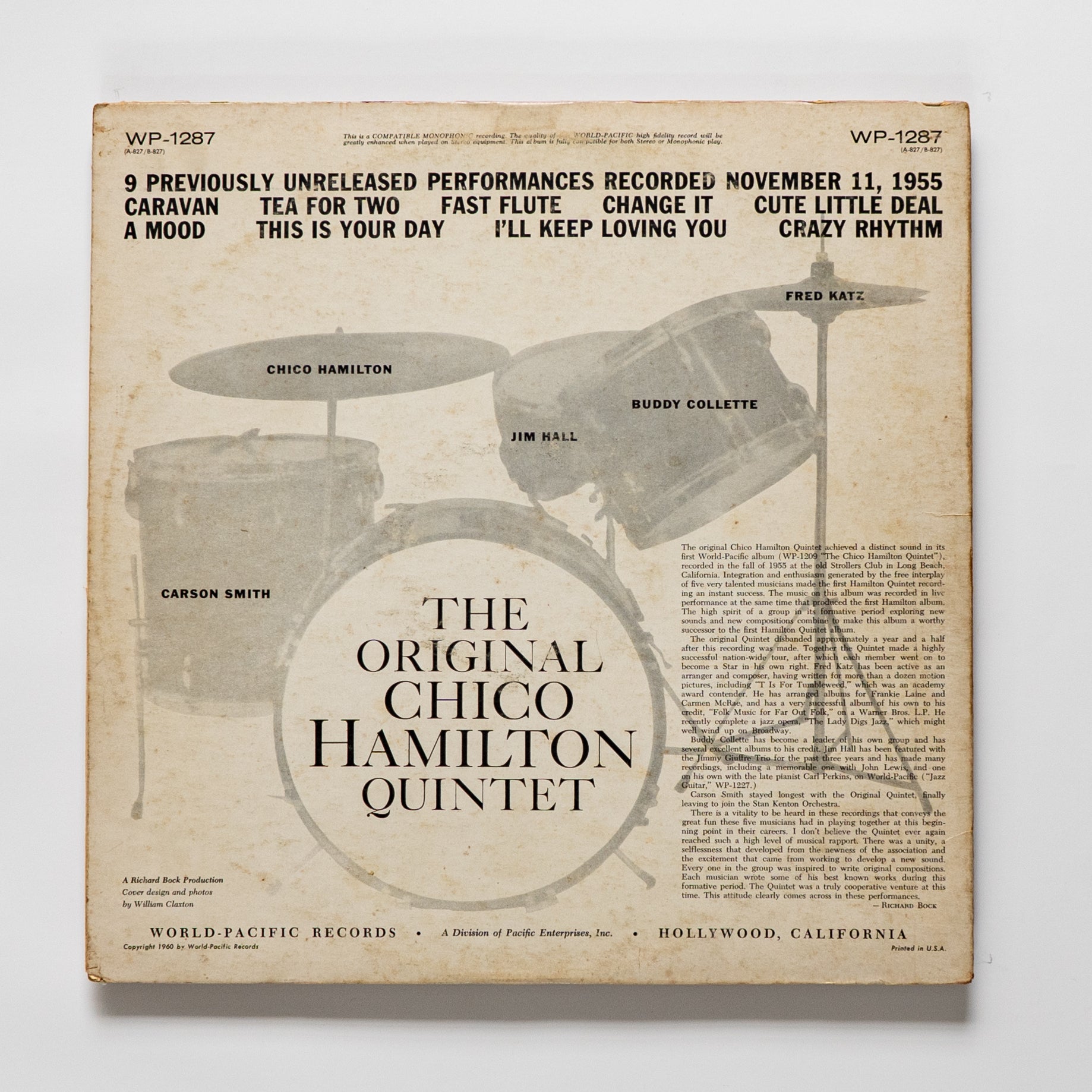 Original Chico Hamilton Quintet / Original Chico Hamilton Quintet 